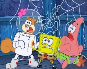 Halloween Spongebob Diamond Painting