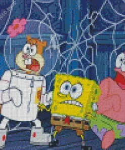 Halloween Spongebob Diamond Painting