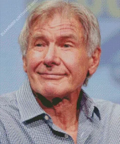 Famous Harrison Ford Diamond Painting
