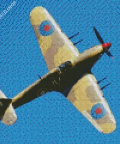 Hawker Hurricane Diamond Painting