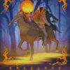 Headless Horseman Diamond Painting
