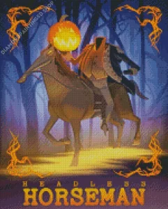 Headless Horseman Diamond Painting