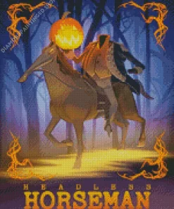 Headless Horseman Diamond Painting
