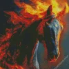Hell Horse Diamond Painting