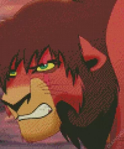 Kovu The Lion King Diamond Painting
