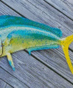 Mahi Mahi Fish Diamond Painting