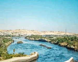 Nile River Diamond Painting