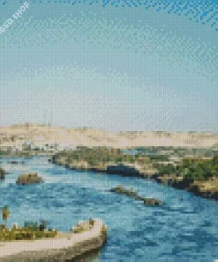 Nile River Diamond Painting