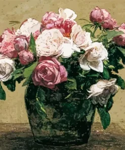 Pink Roses Diamond Painting