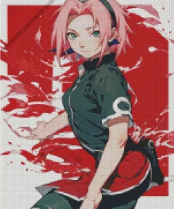 Sakura Haruno Diamond Painting