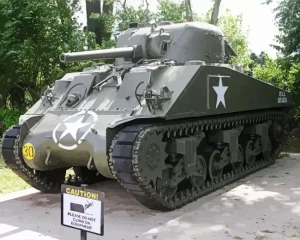 Sherman Tank Diamond Painting