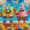 Spongebob Patrick Diamond Painting