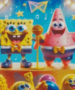 Spongebob Patrick Diamond Painting