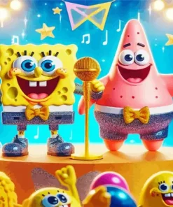 Spongebob Patrick Diamond Painting