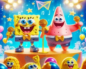 Spongebob Patrick Diamond Painting
