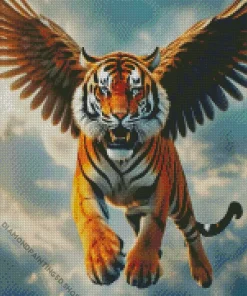 Tiger Wings Diamond Painting