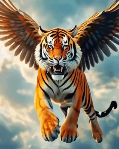 Tiger Wings Diamond Painting