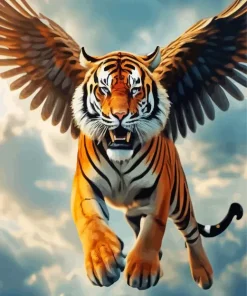 Tiger Wings Diamond Painting