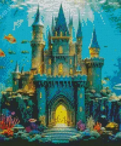 Underwater Castle Diamond Painting