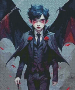 Vampire Boy Diamond Painting