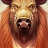 Boar Face Diamond Painting