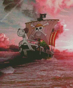 Boat One Piece Diamond Painting