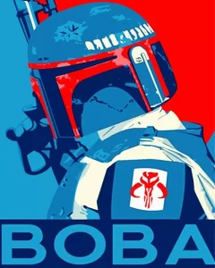 Boba Fett Poster Diamond Painting