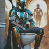 Boba Fett Bathroom Diamond Painting