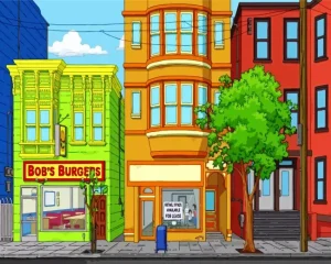 Bobs Burgers Store Diamond Painting