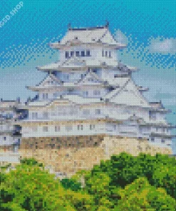 Himeji Castle Diamond Painting
