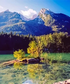 Hintersee Lake Diamond Painting