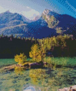Hintersee Lake Diamond Painting