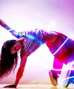 Hip Hop Dancer Diamond Painting