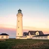 Hirtshals Fyr Lighthouse Diamond Painting