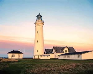 Hirtshals Fyr Lighthouse Diamond Painting