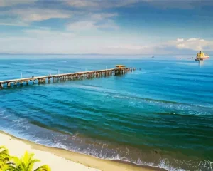 Honduras Coast Diamond Painting