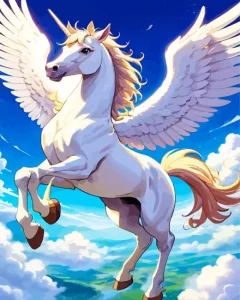 Horse Wings Diamond Painting