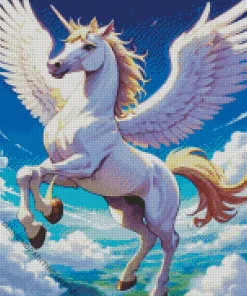 Horse Wings Diamond Painting